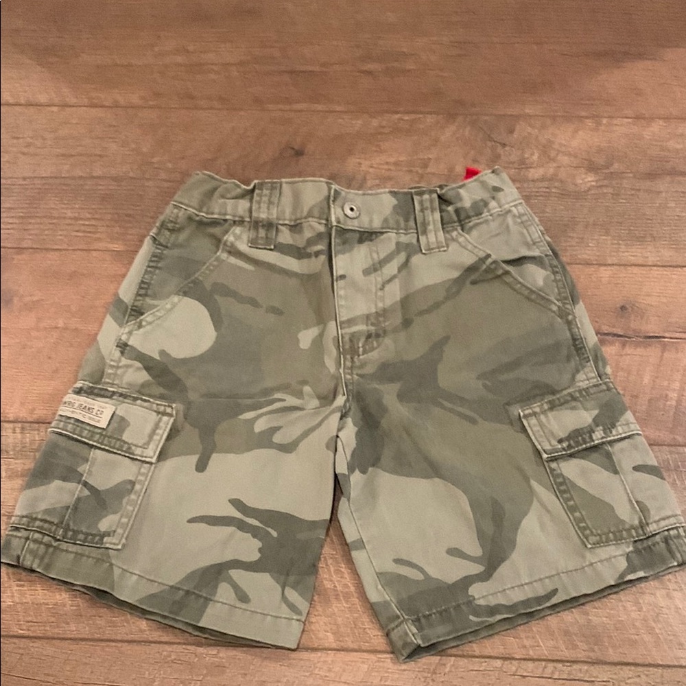 Children's Camo Cargo Shorts